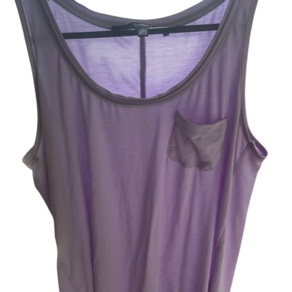 White House Black Market Lavender Tank Top-Small - Picture 2 of 4